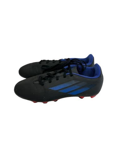 Used Adidas X SPEEDFLOW Soccer Cleats Black Junior 04 11692-S000156568