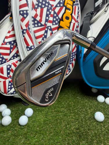 Callaway Mavrik Max- 7 Iron Graphite Project X Catalyst 55- Regular Flex - RH
