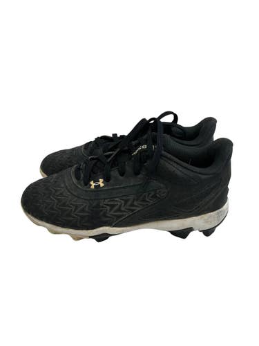 Used Under Armour LEADOFF LOW BB/SB Cleats Black Junior 04 11692-S000156593