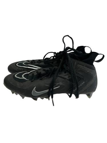 Used Nike ALPHA HUARACHE 8 ELITE LAX Cleats Mens Black Senior 13 11692-S000156605