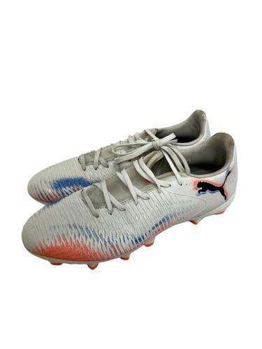 Used Puma FUTURE 8 PLAY Soccer Cleats White Senior 7.5 11692-S000155966