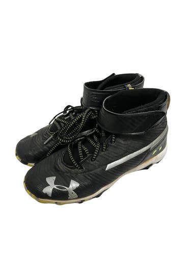 Used Under Armour HARPER BB/SB Cleats Black Junior 03.5 11692-S000156026