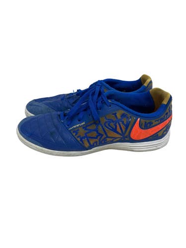 Used Nike LUNAR GATO Soccer Indoor Shoes Royal Blue Senior 6 11692-S000156082