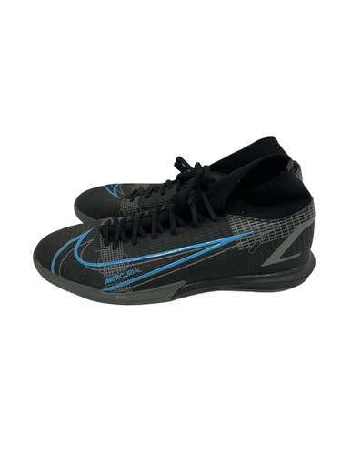 Used Nike MERCURIAL Soccer Indoor Shoes Black Senior 7 11692-S000156085