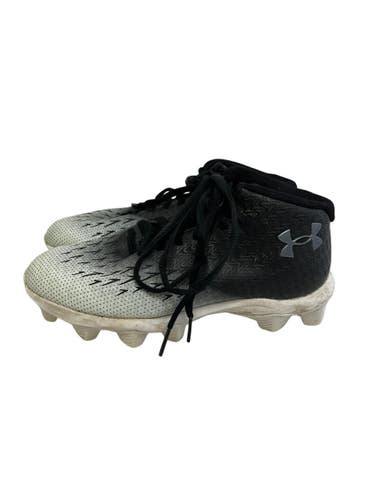 Used Under Armour SPOTLIGHT FRANCHISE Jr FB Cleats Black Junior 03.5 11692-S000156086