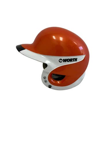 Used Worth WLBH Batting Helmet No Mask Orange One Size 11692-S000156089
