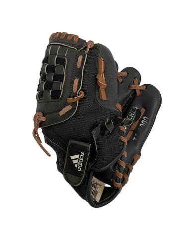 Used Adidas EASY CLOSE BB/SB Glove T-ball Black 10" 11692-S000156124
