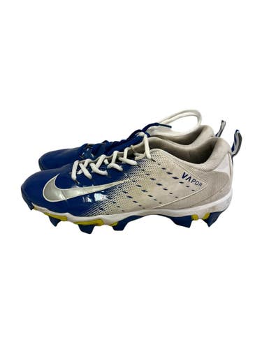 Used Nike VAPOR SHARK Adult FB Cleats Royal Blue Senior 8.5 11692-S000156117