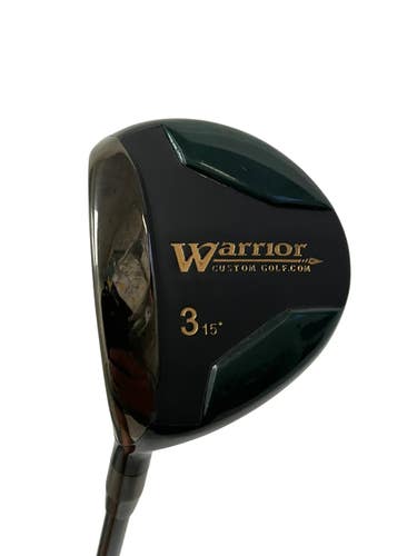 Used Warrior CUSTOM GOLF Mens Fairway Wood LH 3 Wood 11692-S000156061