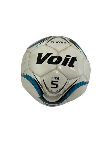 Used Voit SIZE 5 WHITE All Size Soccer Ball White 5 11692-S000156131