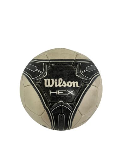 Used Wilson HEX EVO All Size Soccer Ball White 4 11692-S000156130