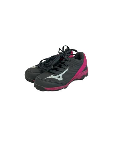 Used Mizuno 9 SPIKE BB/SB Cleats Grey Youth 11.0 11692-S000156321