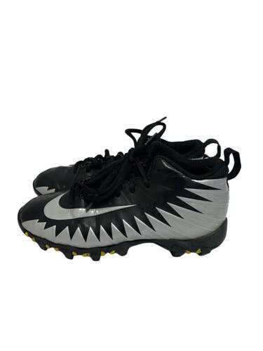 Used Nike ALPHA MENACE SHARK Jr FB Cleats Black Junior 03.5 11692-S000156352