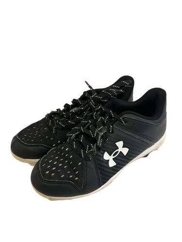 Used Under Armour LEADOFF BB/SB Cleats Black Junior 04.5 11692-S000156423