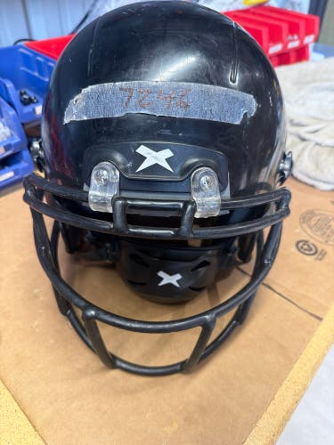 USED XENITH X2E+ ADULT FOOTBALL HELMET - XL - BLACK
