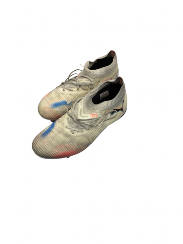 Used Puma Soccer Cleats White Senior 8 11682-S000137444