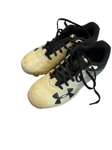 Used Under Armour CLEATS BB/SB Cleats White Junior 01 11682-S000137935