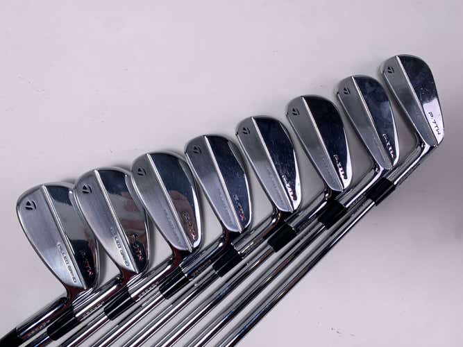 TaylorMade P7TW 2019 Iron Set 3-PW KBS $-Taper 120 120g Stiff Steel RH W/ Box