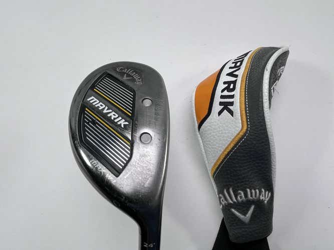 Callaway Mavrik Max Womens 4 Hybrid 24* Accra Fx 100H M1 60g Ladies RH HC