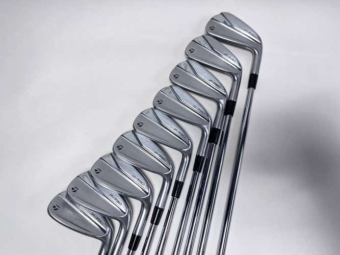 TaylorMade P790 2021 Iron Set 3-PW+AW DG S300 VSS Pro 105g Stiff Steel Mens RH