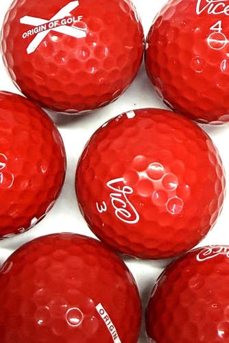 Vice 'Origin of Golf' 2 Near Mint AAAA Used Golf Balls...Limited Edition