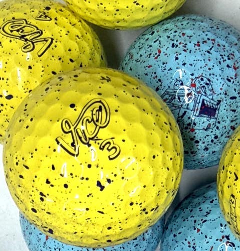Vice 'Embrace Your Vice' 2 Near Mint AAAA Used Golf Balls...Limited Edition