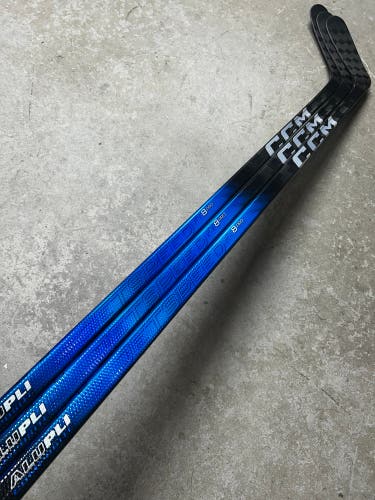 3 PACK 80 Flex P90TM Senior CCM FT8 Pro Left Hand Hockey Stick (New) Pro Stock