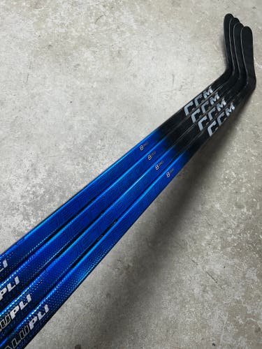 4 PACK 80 Flex P90TM Senior CCM FT8 Pro Left Hand Hockey Stick (New) Pro Stock