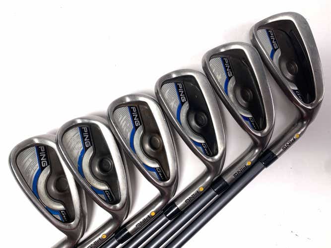 Ping Gmax Iron Set 6-PW+GW Yellow Dot 1.5* Up CFS Soft Regular Senior RH