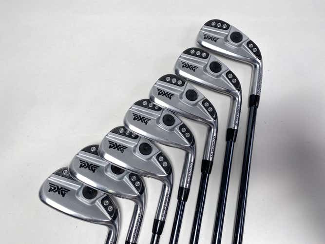 PXG 0311 P GEN5 Chrome Iron Set 5-PW+GW Recoil Dart F3 75g Regular  RH