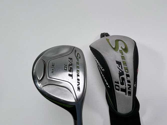 Adams Speedline Fast 10 3 Fairway Wood 15* Aldila Wasabi 70g Regular RH HC