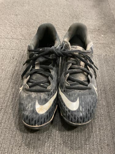 Used Nike HYPDERDIAMOND 4 BB/SB Cleats Black Junior 04 11614-S000242978