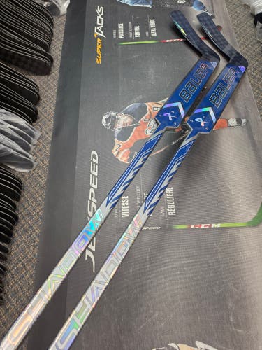 2 PACK | P31 | 26" NEW! Senior Bauer Supreme Shadow Regular Goalie Stick Paddle Pro Stock (New)