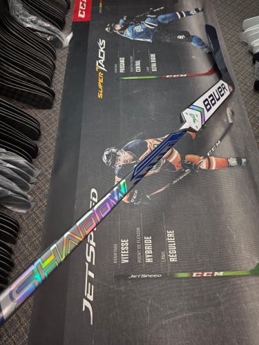 P31 | 25" NEW! Senior Bauer Supreme Shadow Regular Goalie Stick Paddle Pro Stock (New)