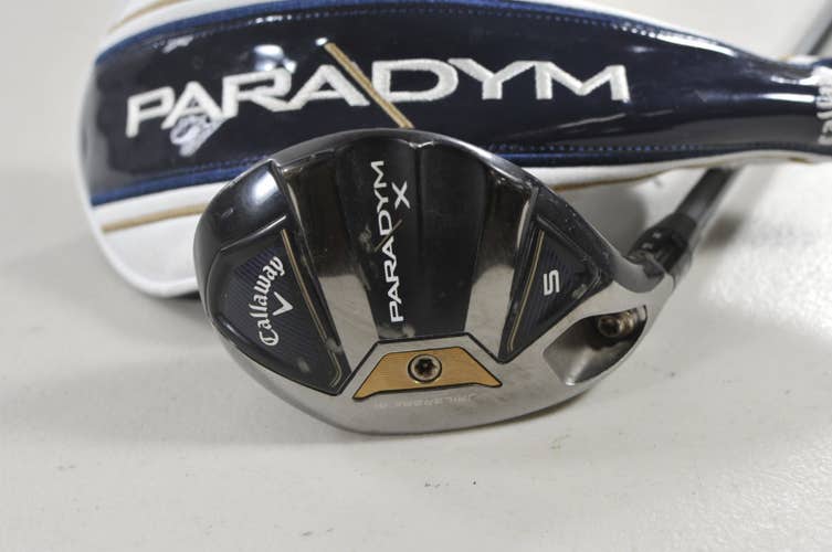 LEFT HAND Callaway Paradym 5-24* Hybrid Regular Flex HZRDUS 5.5 Graphite #225993