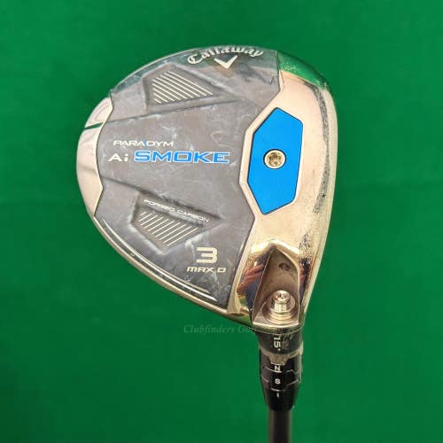 Callaway Paradym Ai Smoke Max D 15 Fairway 3 Wood Tensei AV Series 55 Stiff