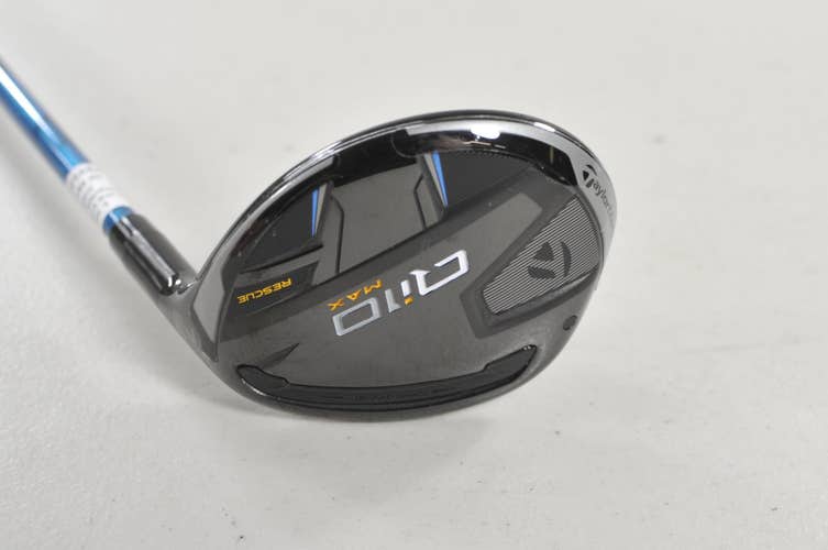 TaylorMade Qi10 Max Rescue 7-35* Hybrid Stiff Flex EvenFlow 6.0 Graphite #225664
