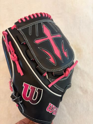 Wilson A2K LH Pitcher's Baseball Glove 12" (New)