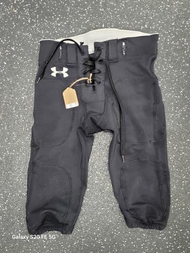 Used Under Armour Youth FB Pants Black LG 11849-S000043542