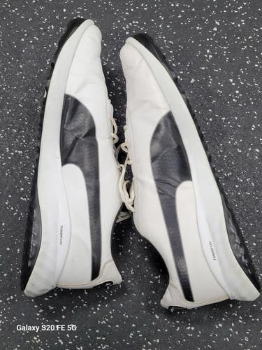 Used Puma Mens Golf Shoes White Senior 14 11849-S000043532