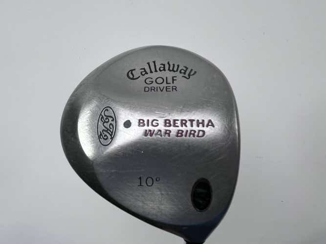 Callaway Big Bertha Warbird Driver 10* True Temper Memphis "10" Regular RH