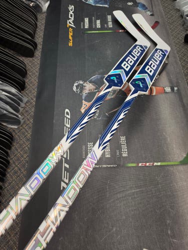 2 PACK | P31 | 26" NEW! Senior Bauer Supreme Shadow Regular Goalie Stick Paddle Pro Stock (New)
