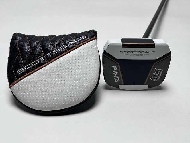 Ping Scottsdale Ally Blue Onset Putter 37.5" Black Dot Mens RH HC