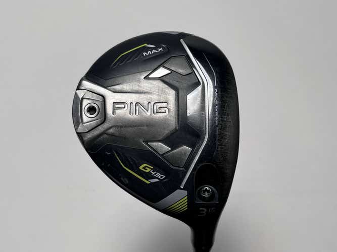 Ping G430 Max 3 Fairway Wood 15* Tour 2.0 75g Extra Stiff Graphite Mens RH