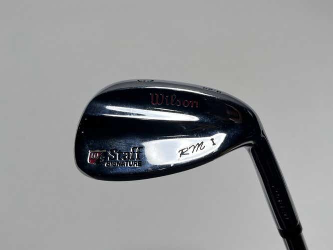Wilson Staff Signature Forged RM-1 GW 52* 5 Fat Shaft 450 Wedge Steel Mens RH