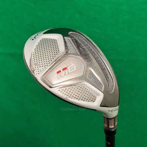 TaylorMade M6 Rescue 22 4 Hybrid Fujikura Atmos 6-R Graphite Regular w/HC