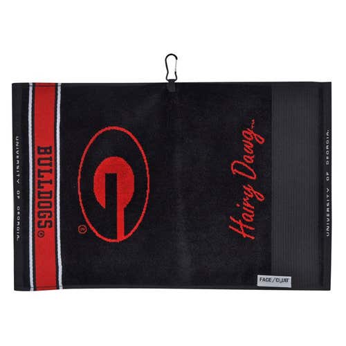 University of Georgia Bulldogs Team Effort Jacquard Towel- 16"x 24"