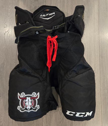 Black Rebels CCM Ultra Tacks Hockey Pants men's L
