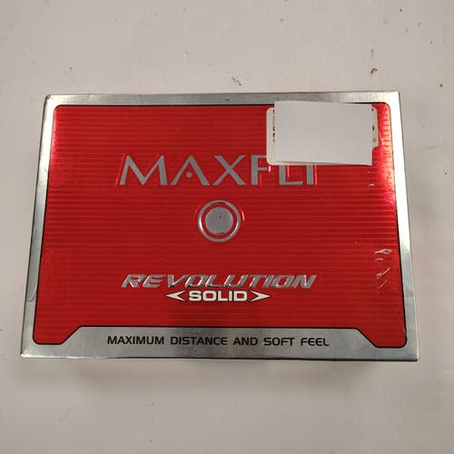 Maxfli Revolution solid Balls 12 Pack (1 Dozen) (New)