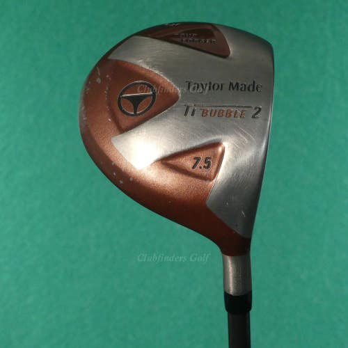 TaylorMade Ti Bubble 2 Tour Forged 7.5 Driver Factory Graphite Tour Stiff w/ HC